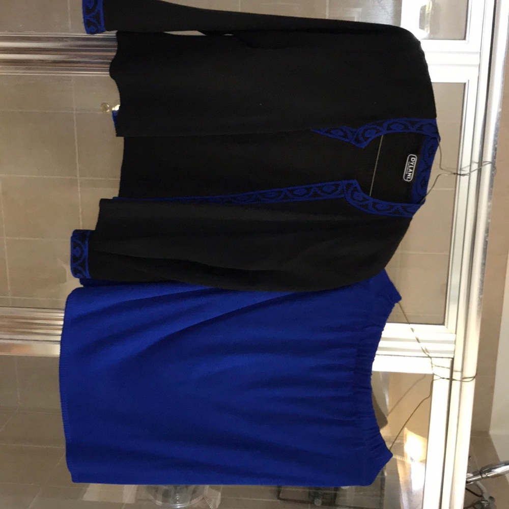 Skirt and sweater set
